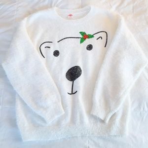 Soft White Holiday Sweater